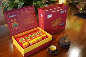 Hộp quà Tết Chè Đinh OCOP 5 Sao - Đại lý Chè Hảo Đạt Hà Nội